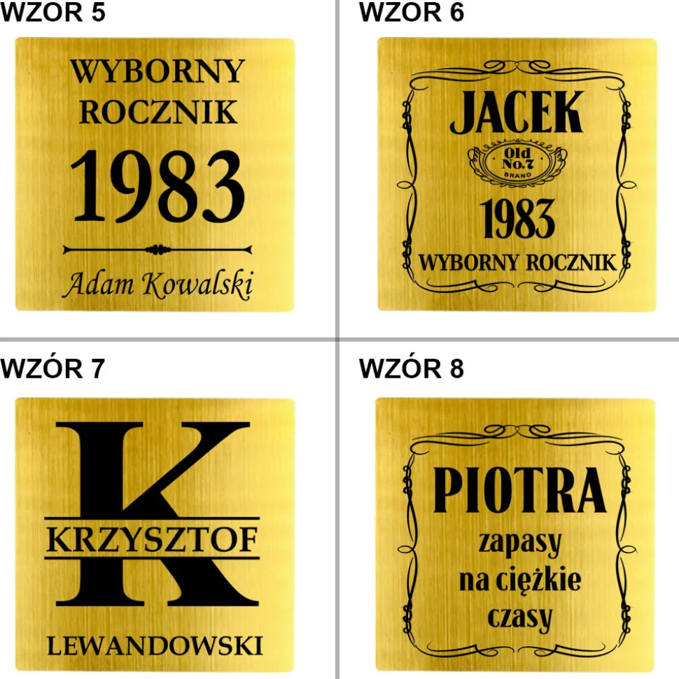 Zestaw do whisky GLOBUS DELUXE z GRAWEREM - prezent dla taty faceta męża chłopaka na urodziny Święta