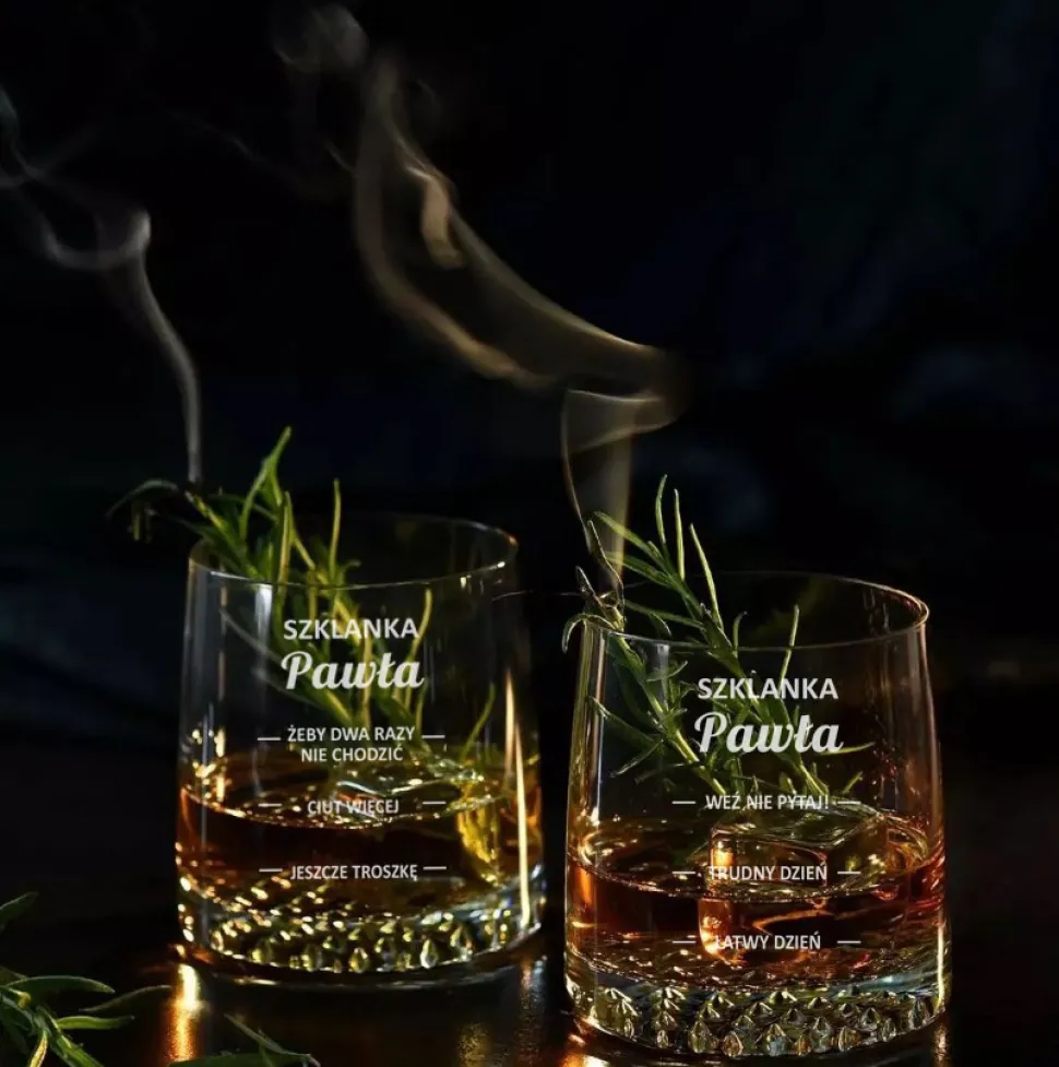 Zestaw do Whisky z grawerem - prezent dla taty męża chłopaka faceta na urodziny Święta