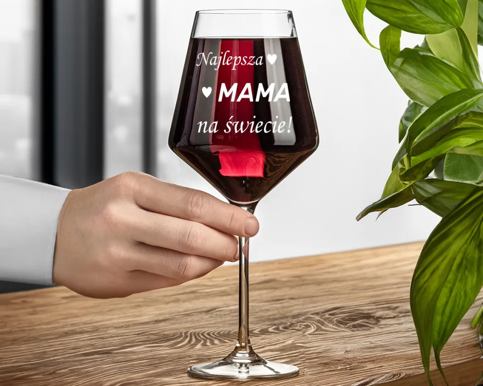 Zestaw do wina dla Mamy - prezent na Dzień Mamy Matki