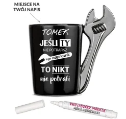 Zestaw Prezent dla Złotej Rączki - Kubek + Opaska Magnetyczna + Skrzynka Narzędziowa